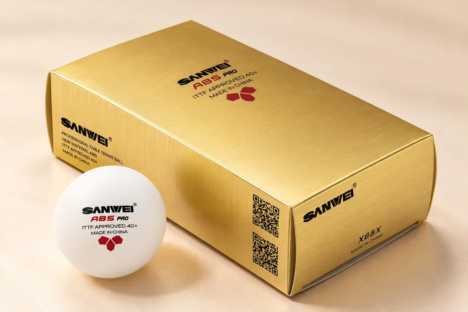 Sanwei ABS Pro 40+ Table Tennis Ball
